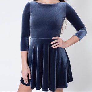 Velvet skater dress, one size but runs Medium!